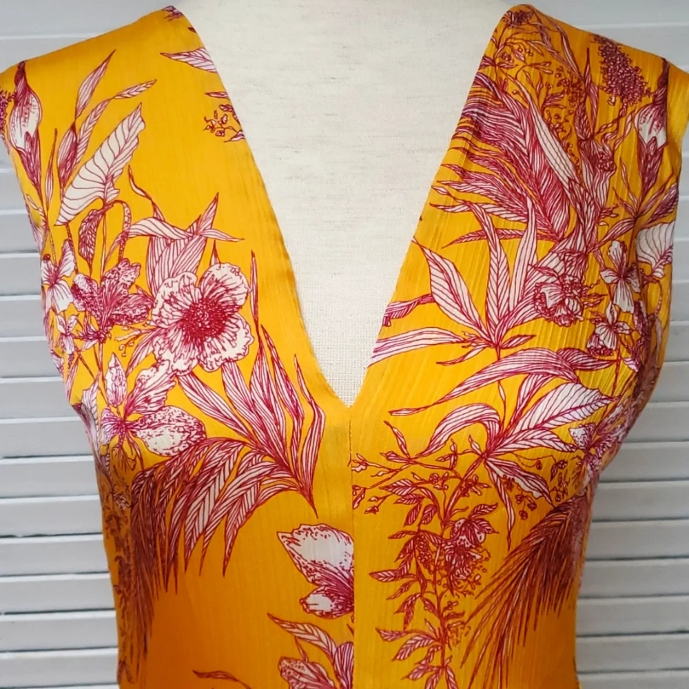 ALEXIS Cassara Floral Mini Dress Size M